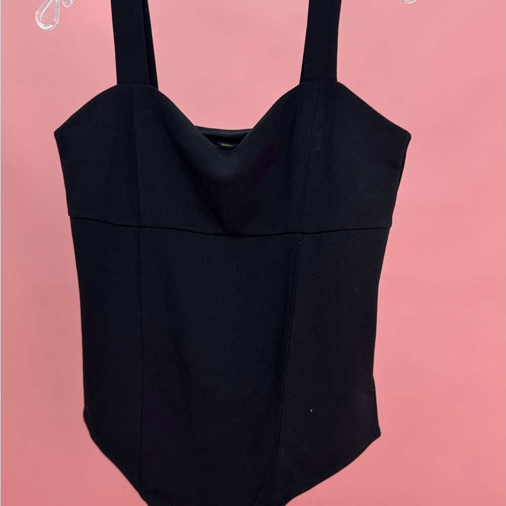 House of Harlow 1960 Black Bodysuit One Piece